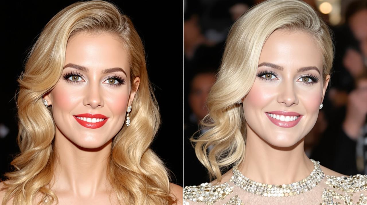 知名女星疑似整容前后对比照流出，网友：认不出来了